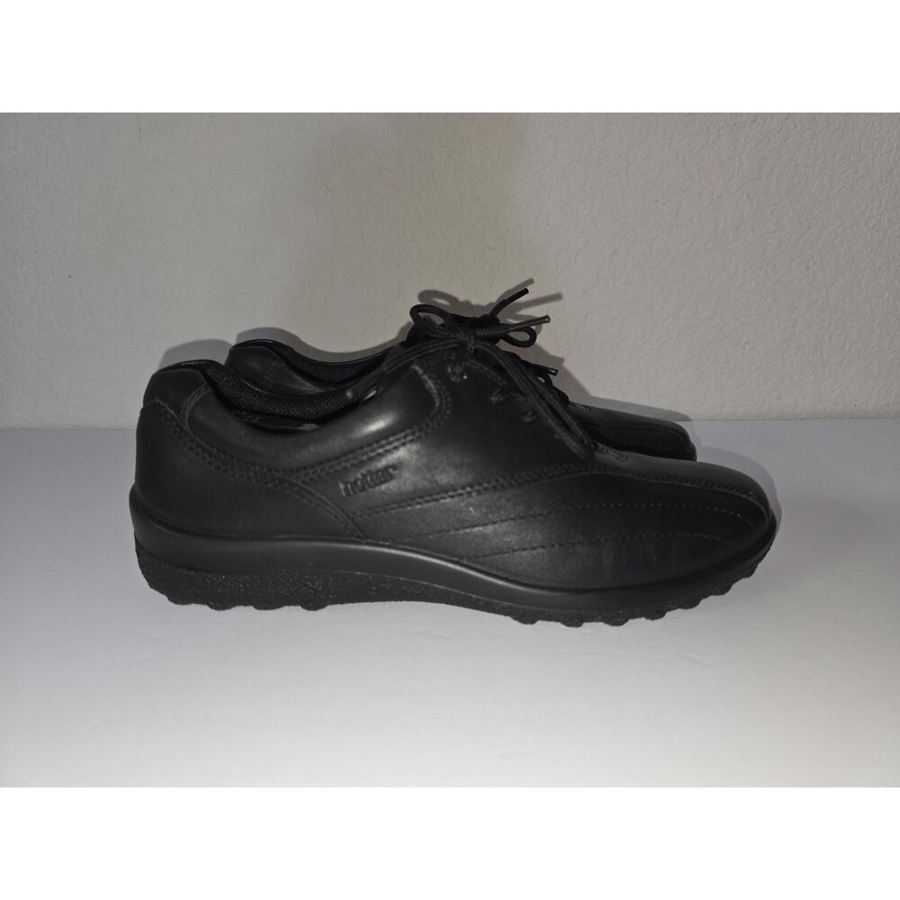 Hotter Tone Comfort Concepts Black Lace Up Shoe Women's 6.5 Walking Standing